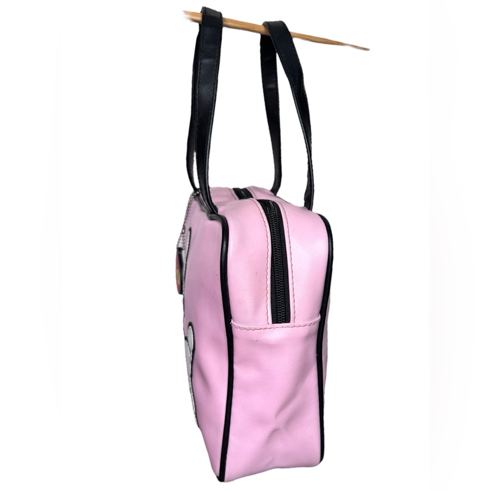 Y2K Pink Poodle Tote Bag by Made On Earth – Kitsch Retro Novelty Purse - Picture 2 of 10